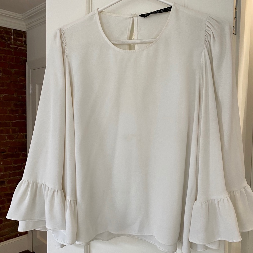 Zara Flowy Blouse
